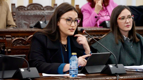 La consejera politicas sociales de Melilla Randa Mohamed