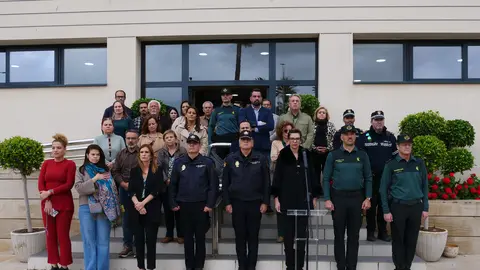 Minuto de silencio / Delegaci&oacute;n del Gobierno