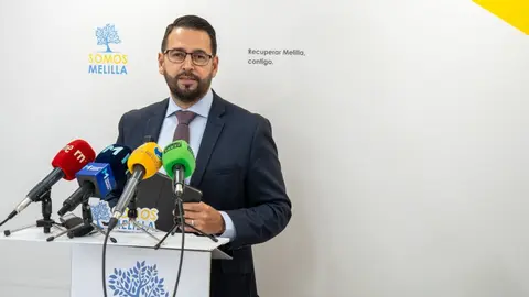 El presidente y diputado de Somos Melilla, Am&iacute;n Azmani,