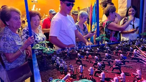 diorama de Playmobil con motivo del Mercado Renacentista