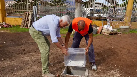 primera piedra del nuevo parque inclusivo