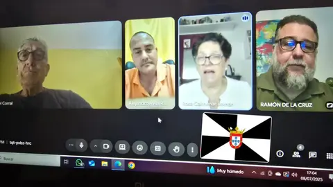 Reuni&oacute;n virtual de las Casas regionales de Ceuta / Cedida