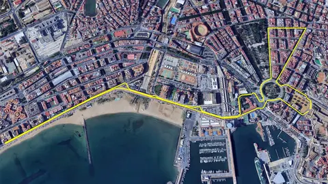 Recorrido Campeonato Europeo de Triatl&oacute;n