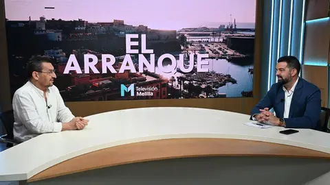 El director provincial del Servicio P&uacute;blico de Empleo Estatal (SEPE) en Melilla, Jorge Vera, durante su entrevista en El Arranque