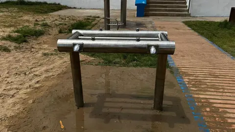 Lavapies instalados en las playas