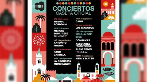 CONCIERTOS CASETA OFICIAL
