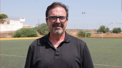Diego Mu&ntilde;oz Ja&eacute;n ha denunciado el deplorable estado en que se encuentra la instalaci&oacute;n deportiva / PSOE