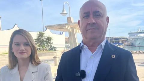 Noelia Salvador y Javier Diego / VOX Melilla