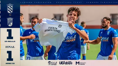 Resultado final del encuentro / UD Melilla
