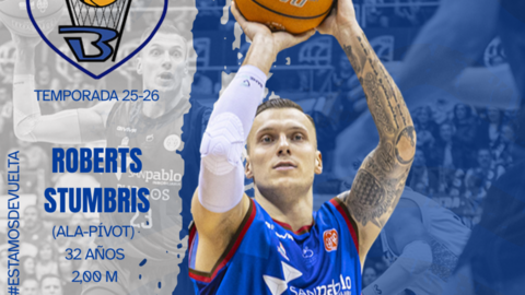 Jugador let&oacute;n&nbsp;Roberts Stumbris