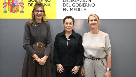 La secretaria general de FP durante su visita a Melilla / Delegaci&oacute;n del Gobierno