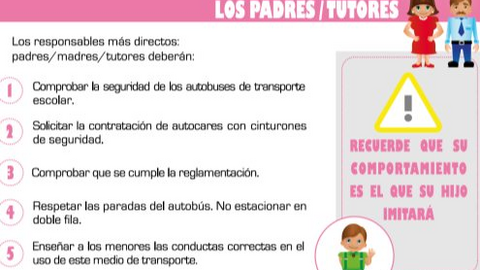vigilancia de transporte escolar