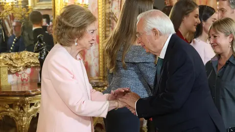 imbroda y la reina sofia