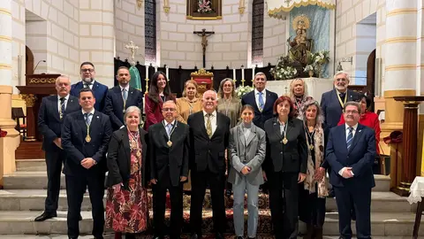 Casa de Ceuta en Melilla en el 105 aniversario de la Divina Pastora y toma de posesi&oacute;n de la Junta