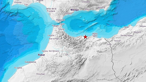 Un terremoto de magnitud 3,7 sacude Melilla y el mar de Albor&aacute;n sin causar da&ntilde;os
