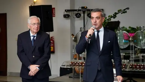 Cena organizada por el Ejecutivo con el presidente Imbroda.