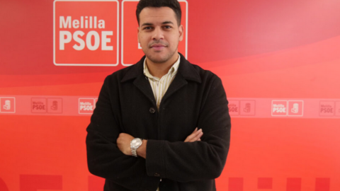 Riduan Moh, portavoz en la Asamblea del PSOE de Melilla / PSOE