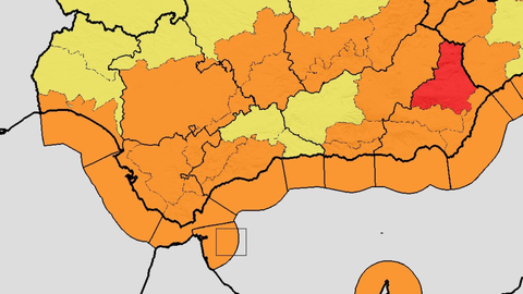 Melilla, en alerta naranja este mi&eacute;rcoles / AEMET