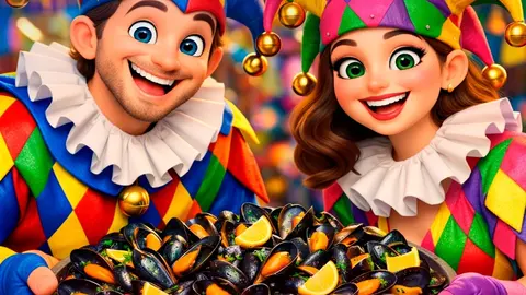 Cartel de la IV Mejillon&aacute; Carnavalera