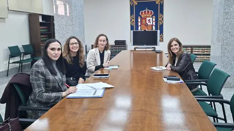 Un momento de la reunión.