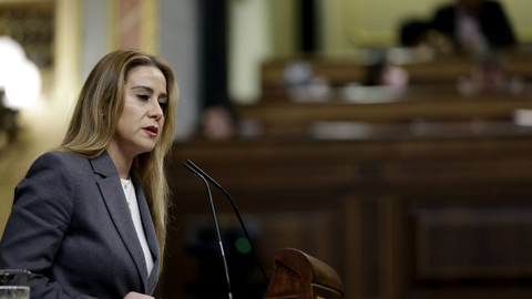 Sof&iacute;a Acedo durante su intervenci&oacute;n de este mi&eacute;rcoles / Congreso de los Diputados