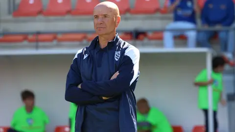 Rivera, entrenador de la UD Melilla