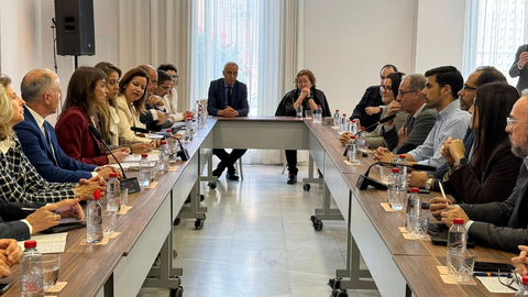 La parlamentaria Popular, Carmen Funez, ha presentado su plan en Melilla _ PP