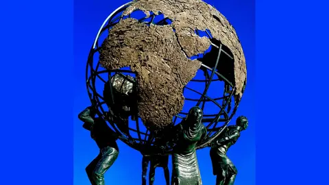 Nuevo mundo, obra de Gin&eacute;s Serr&aacute;n Pag&aacute;n