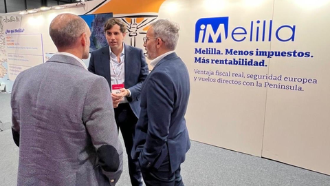 Stand de Melilla en la Feria 