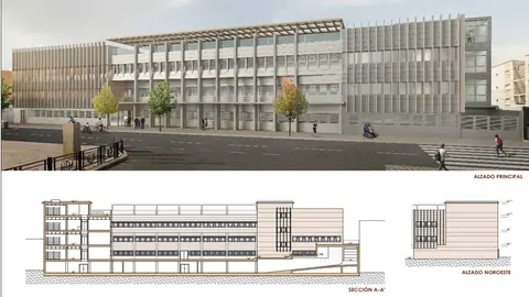 Edificio de atenci&oacute;n a personas con discapacidad intelectual