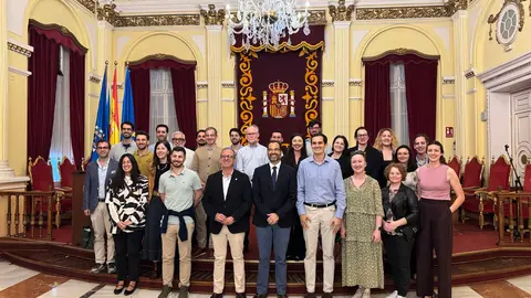 Recepci&oacute;n en el sal&oacute;n dorado