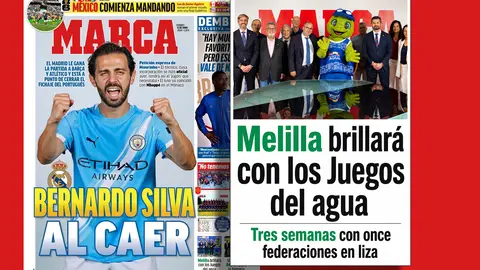 Los juegos del agua en Marca