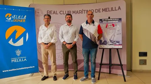 Presentaci&oacute;n del Mundial de Vela Junior de la clase snipe / Ciudad Aut&oacute;noma de Melilla