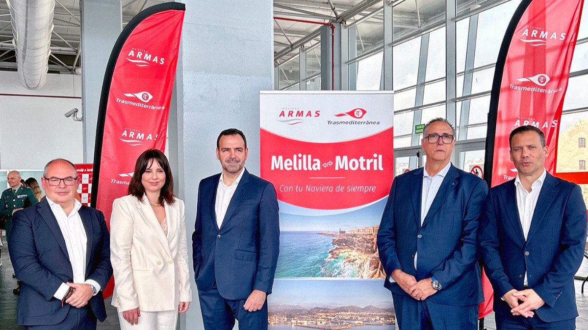 Armas Trasmediterránea presenta la conexión entre Melilla y Motril