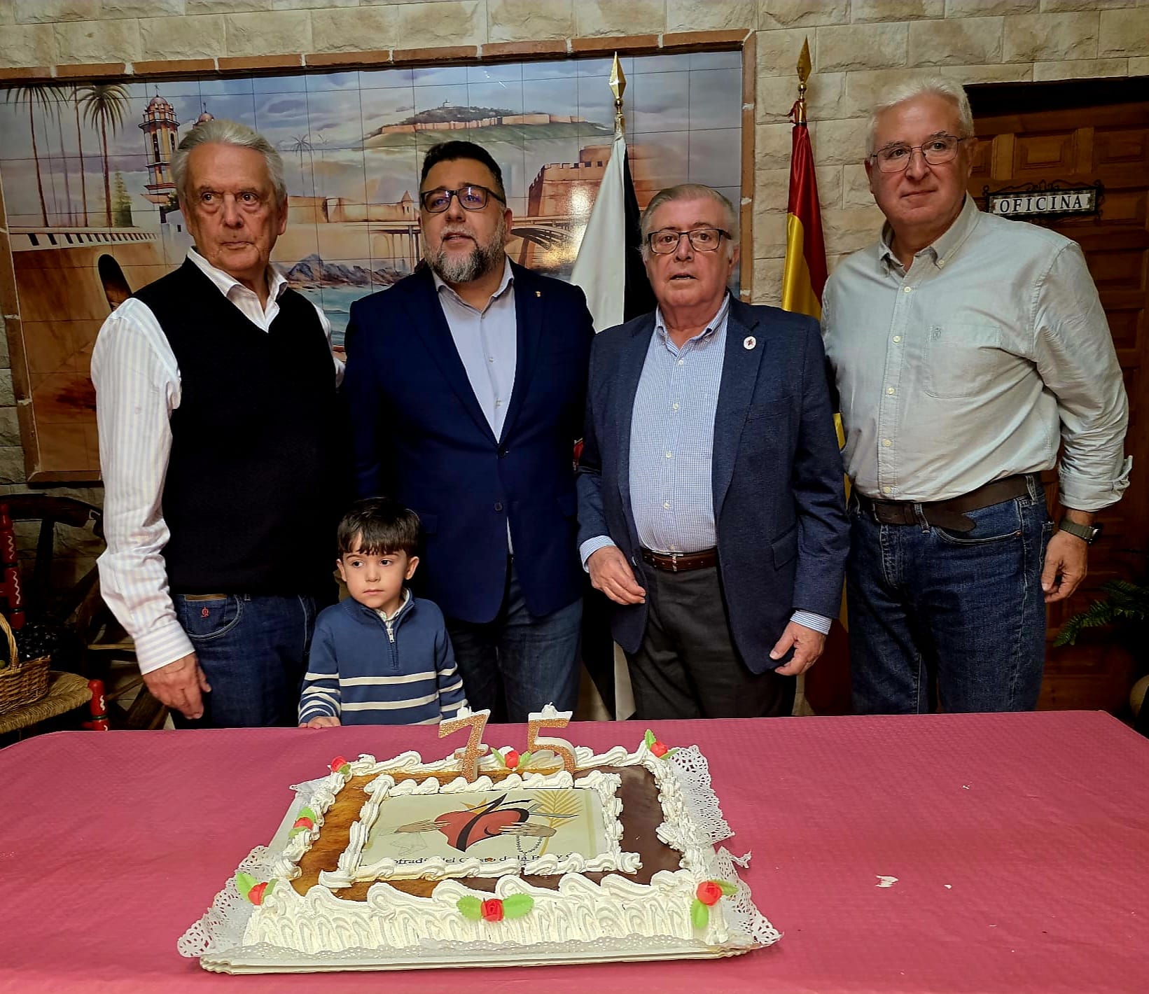 Celebración 75 aniversario Cofradía de la Soledad de Nuestra Señora y del Cristo de la Paz / Casa de Ceuta en Melilla