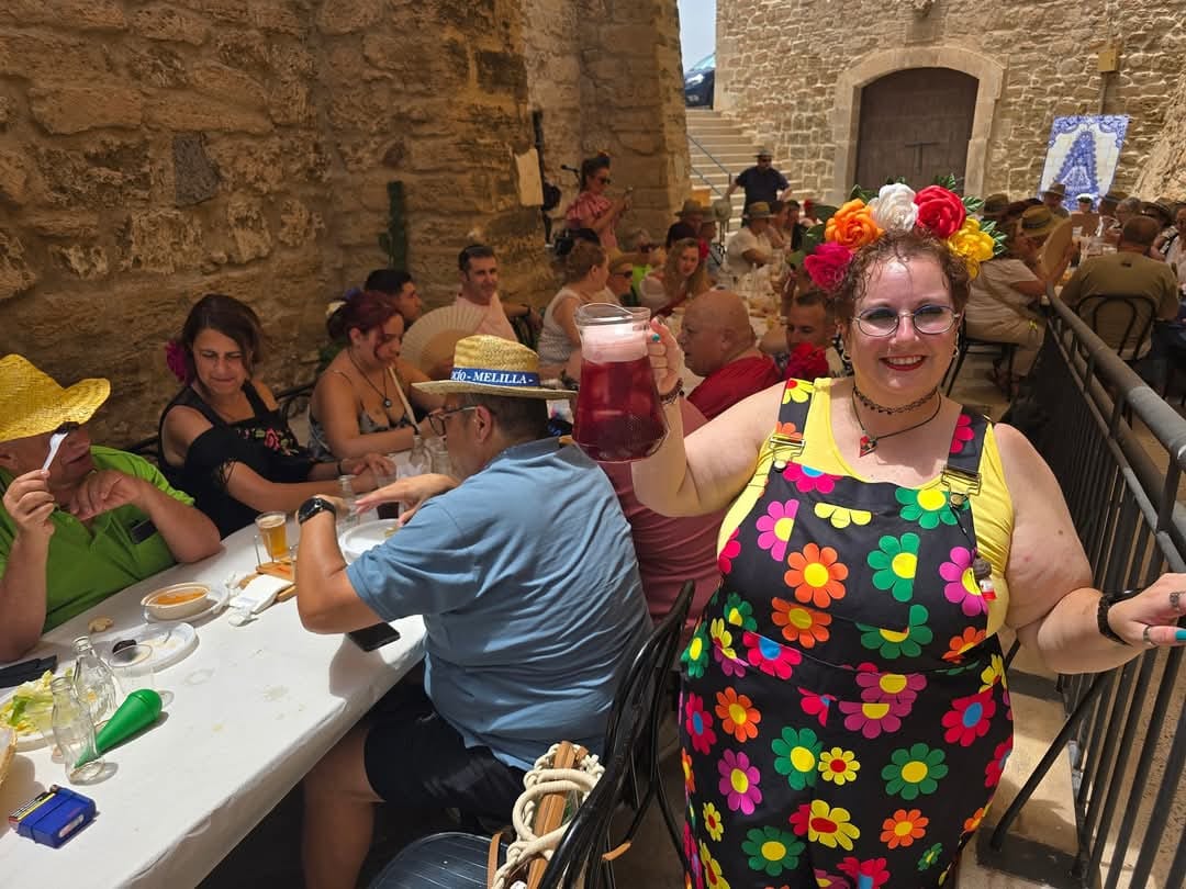 La Casa regional de Ceuta en Melilla celebra una romería rociera