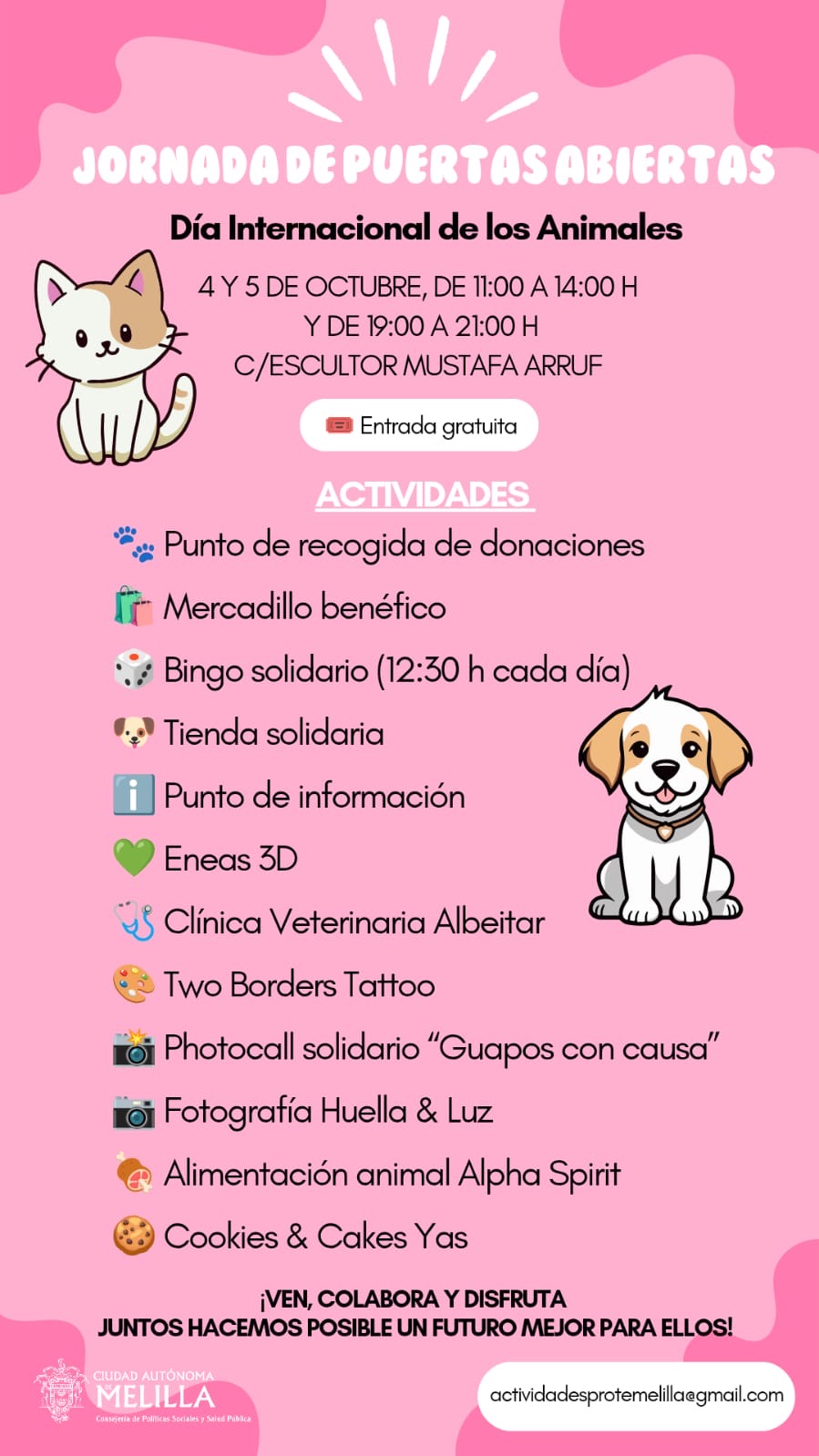 Actividades Día Internacional de los Animales