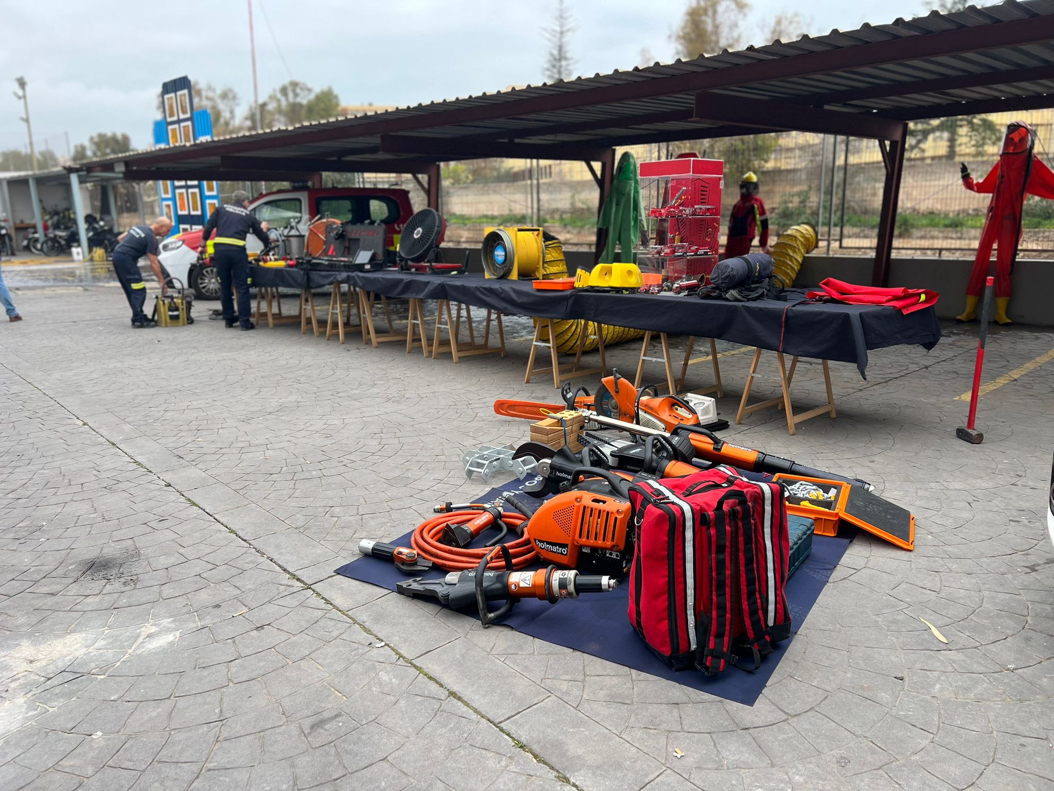 Jornada de puertas abiertas en el Parque de Bomberos / C. de Seguridad Ciudadana
