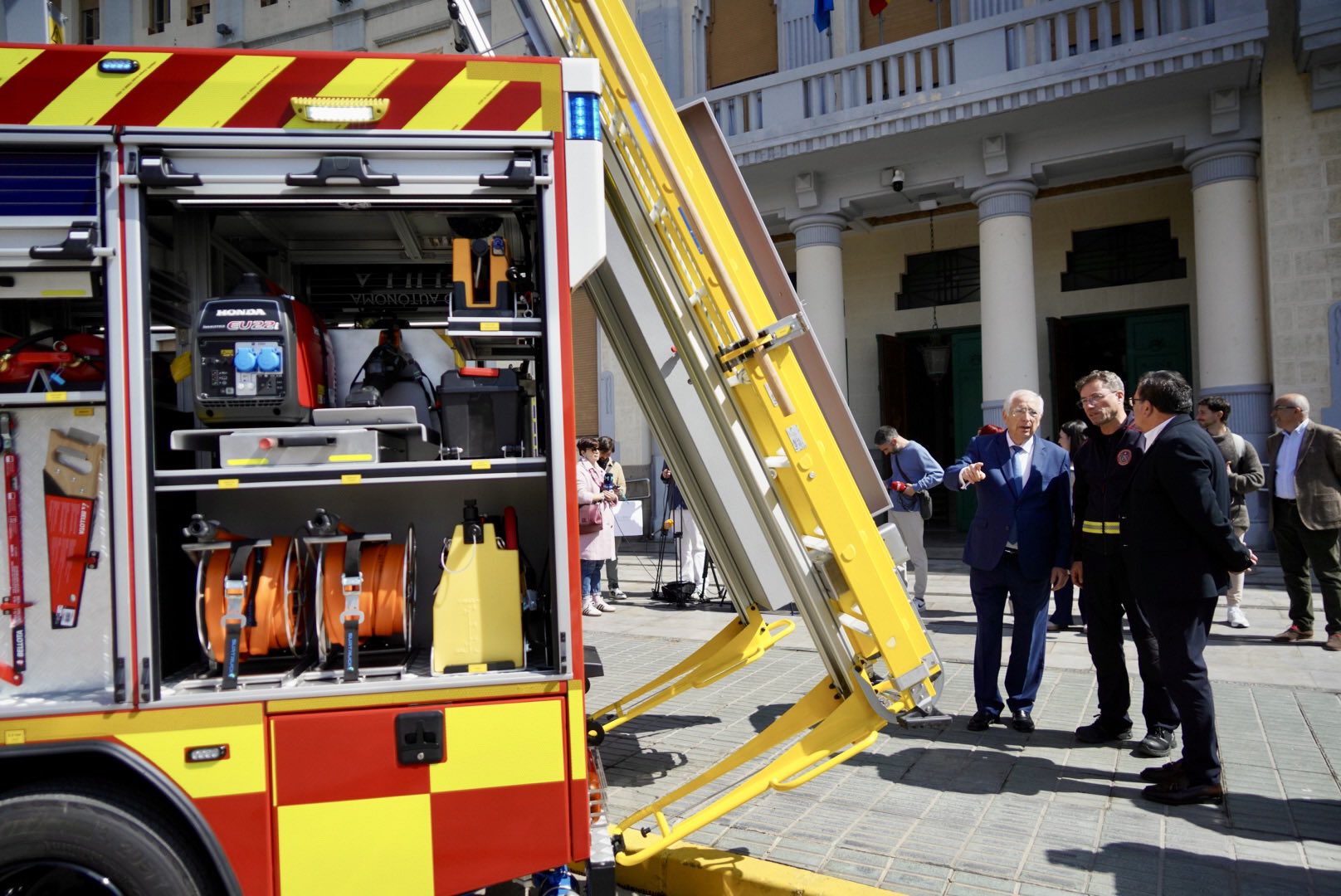 Renovación del parque de bomberos de Melilla