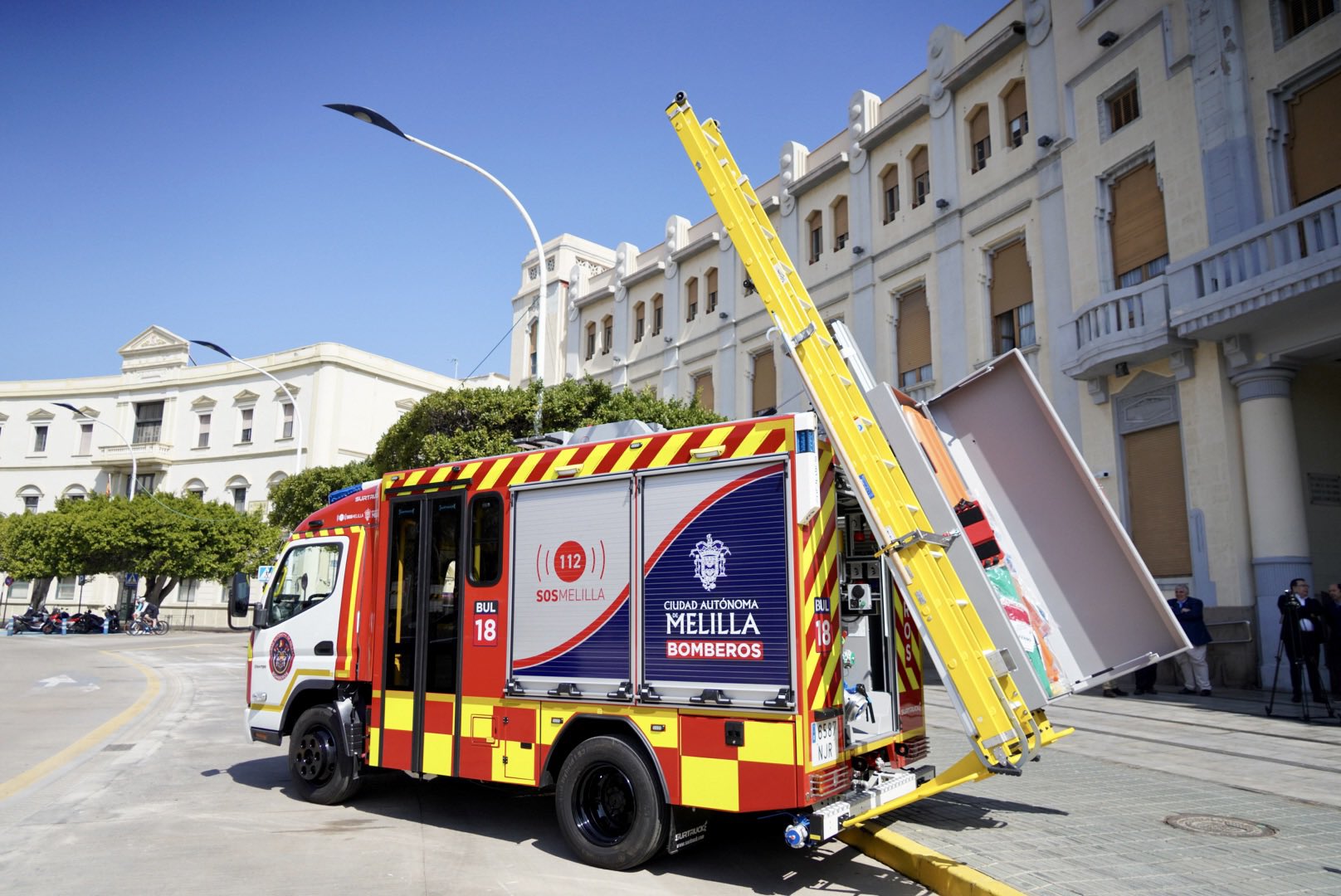 Renovación del parque de bomberos de Melilla