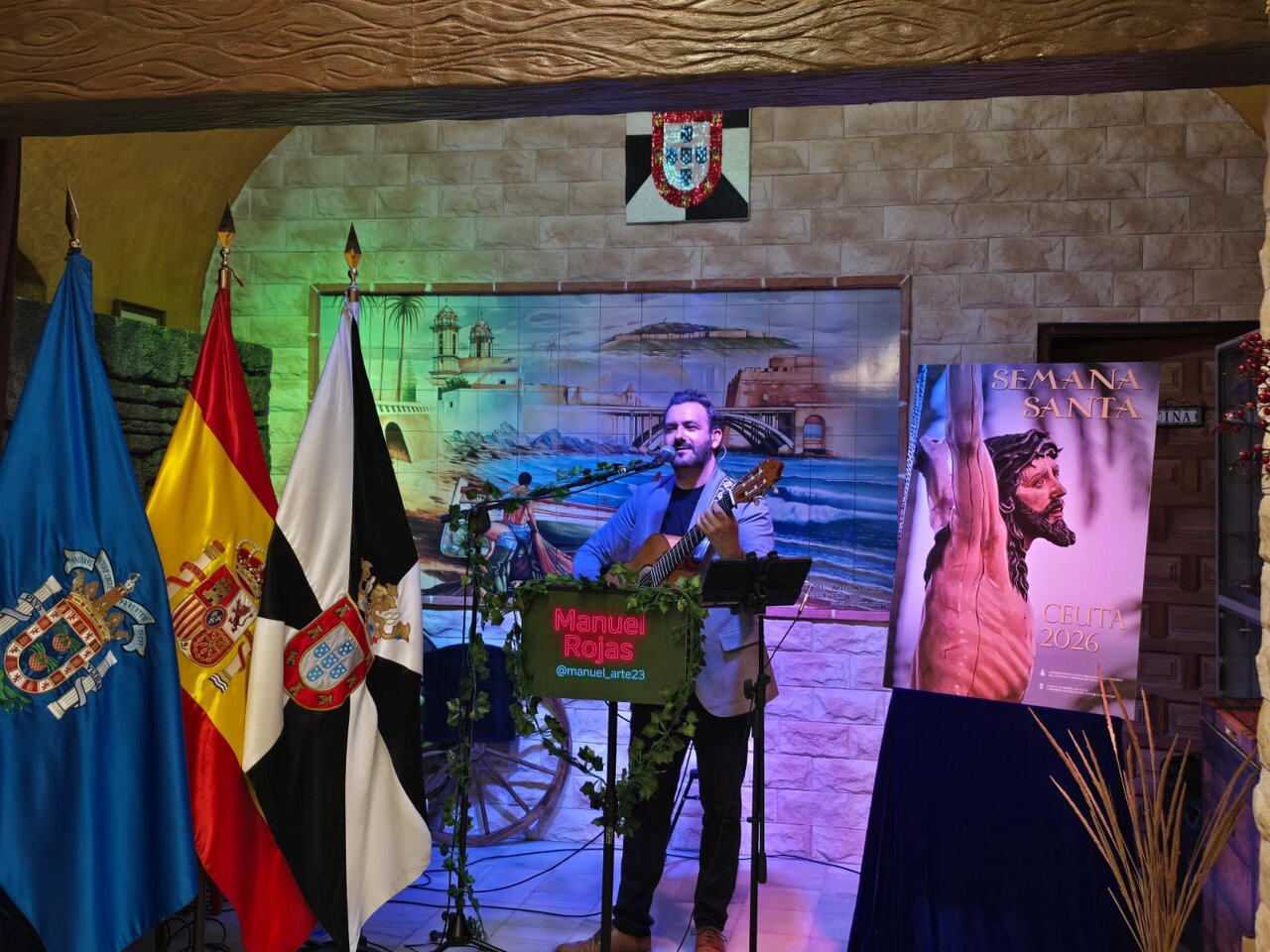 Velada de Semana Santa con Manuel Rojas, en la Casa Regional de Ceuta