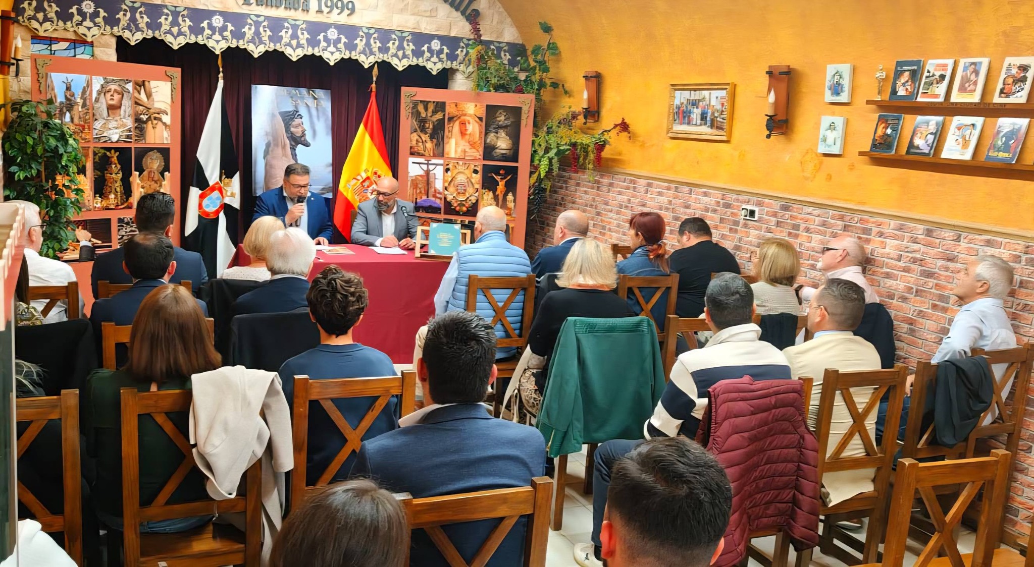 Conferencia del Pregón de Semana Santa de la Casa de Ceuta en Melilla