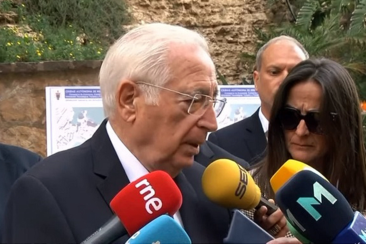 El presidente de la Ciudad, Juan José Imbroda